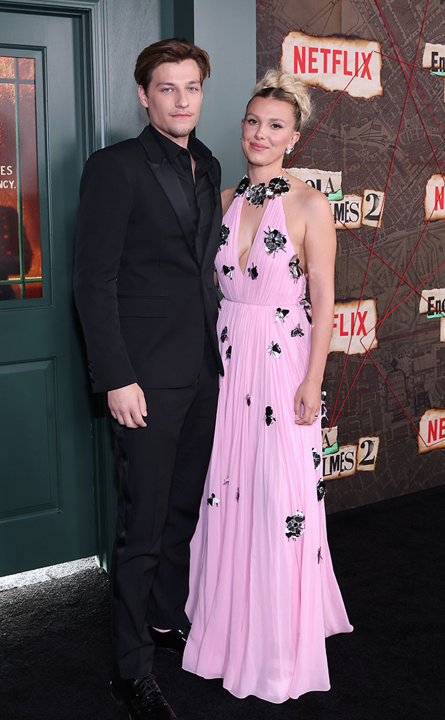Enola Holmes 2': Henry Cavill and Millie Bobby Brown on Red Carpet