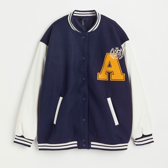 Pretty Little Thing Yellow Racing Varsity Jacket