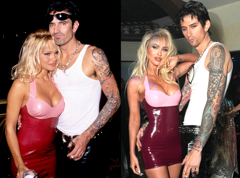 Halloween 2022, Megan Fox, Machine Gun Kelly, Tommy Lee, Pamela Anderson, 1995