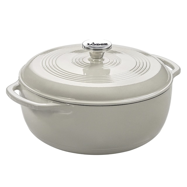 Outset Cast Iron Multi Purpose Pot and Tortilla Warmer with Lid