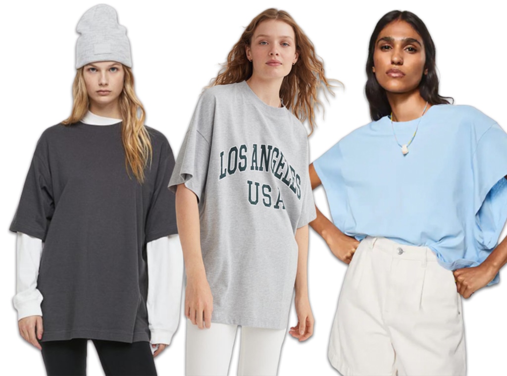 E-Comm: oversized t-shirt guide