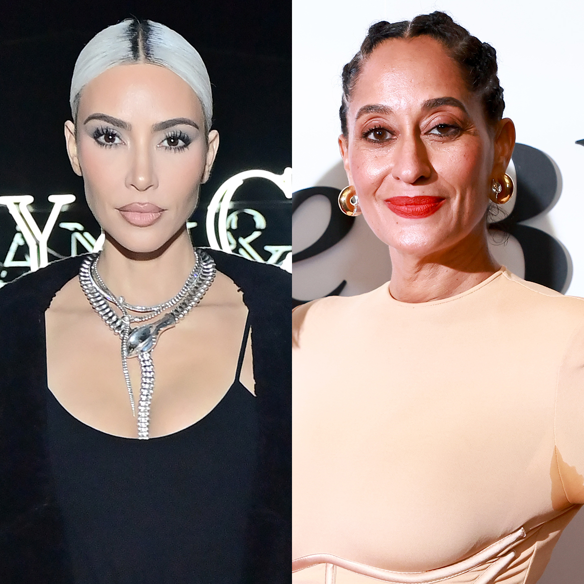 Kim Kardashian Mistakenly Went to Tracee Ellis Ross' Dinner in Costume - E!  Online