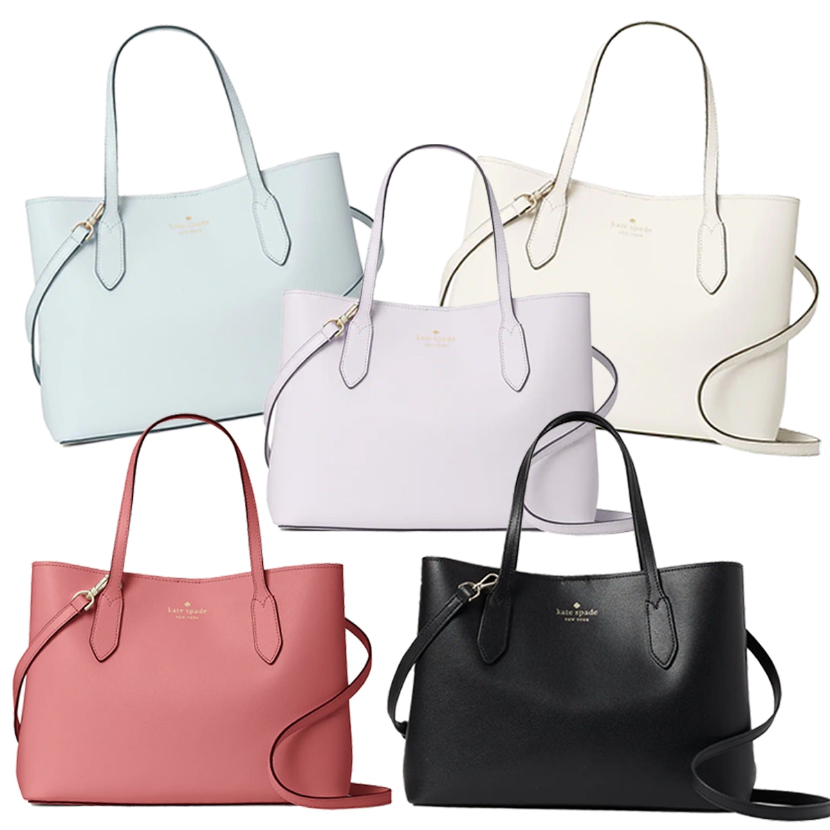 Buy Kate Spade Breanna Leather Tote Shoulder Bag Purse Handbag (CORAL BUDS)  at Amazon.in