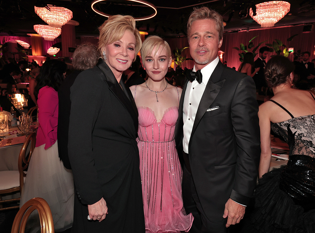 Photos from Brad Pitt Has the Time of His Life at the 2023 Golden Globes
