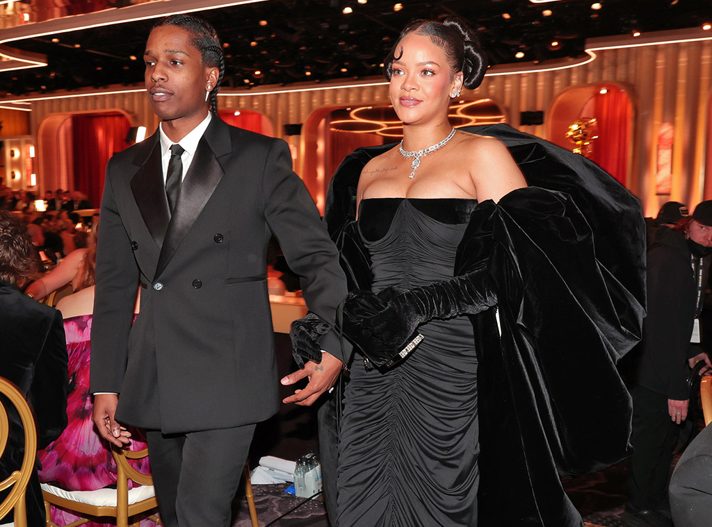 A$AP Rocky Supports Rihanna From the Audience at the 2023 Oscars