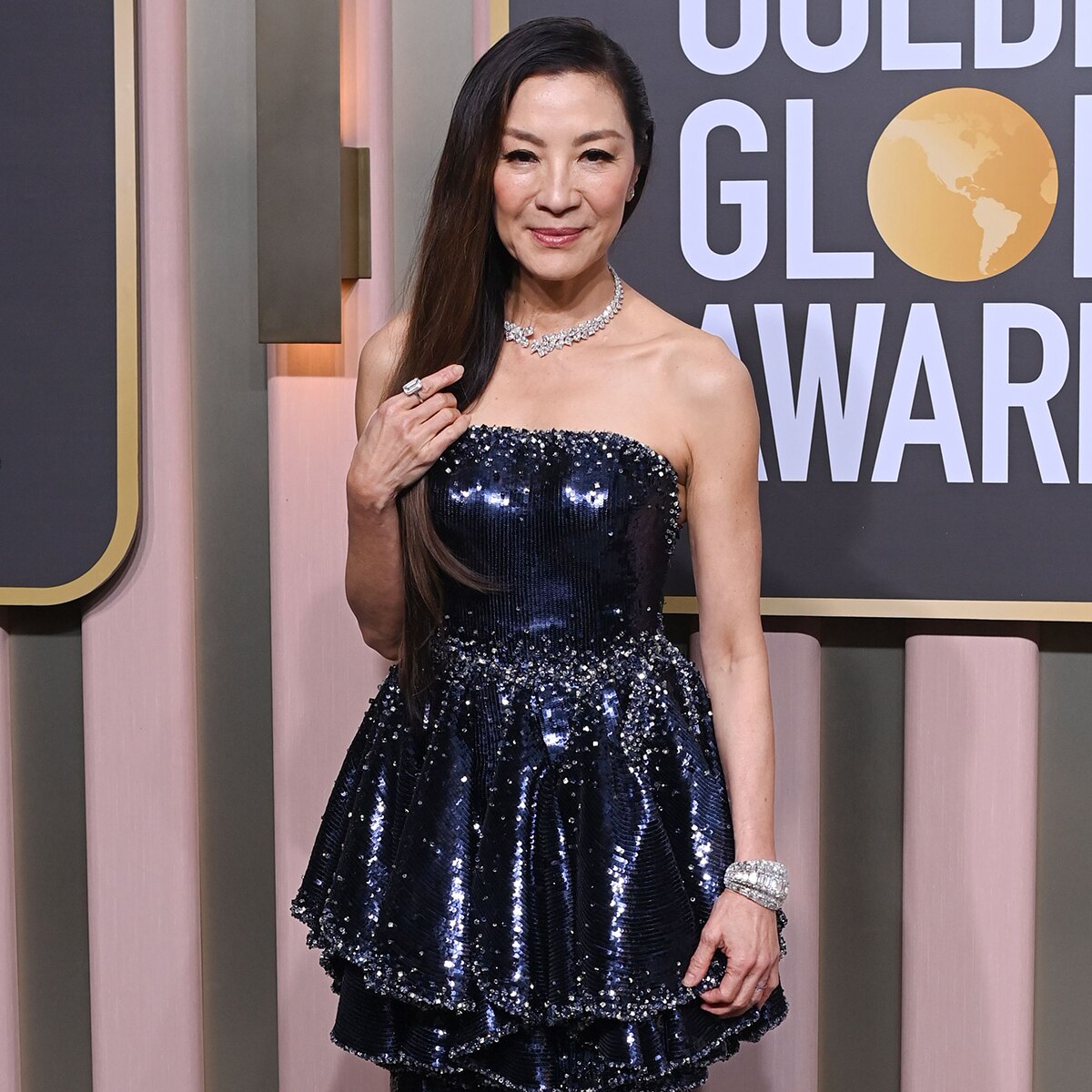 Michelle Yeoh, 2023 Golden Globes, 2023 Golden Globe Awards, Arrivals