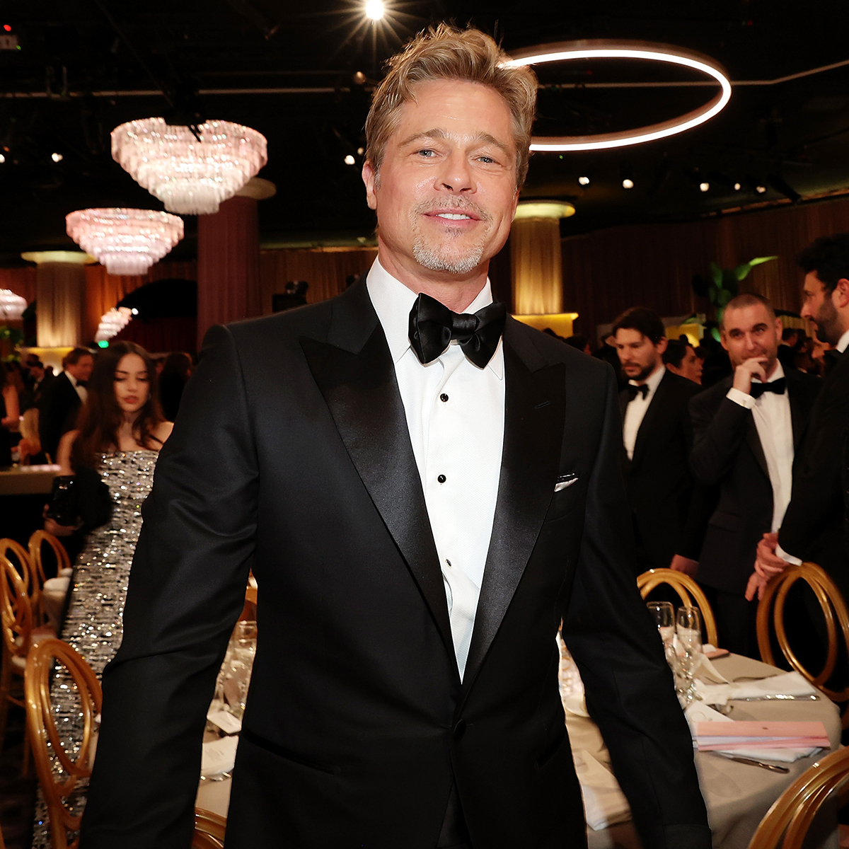 Proof Brad Pitt Had the Time of His Life at the Golden Globes - E! Online