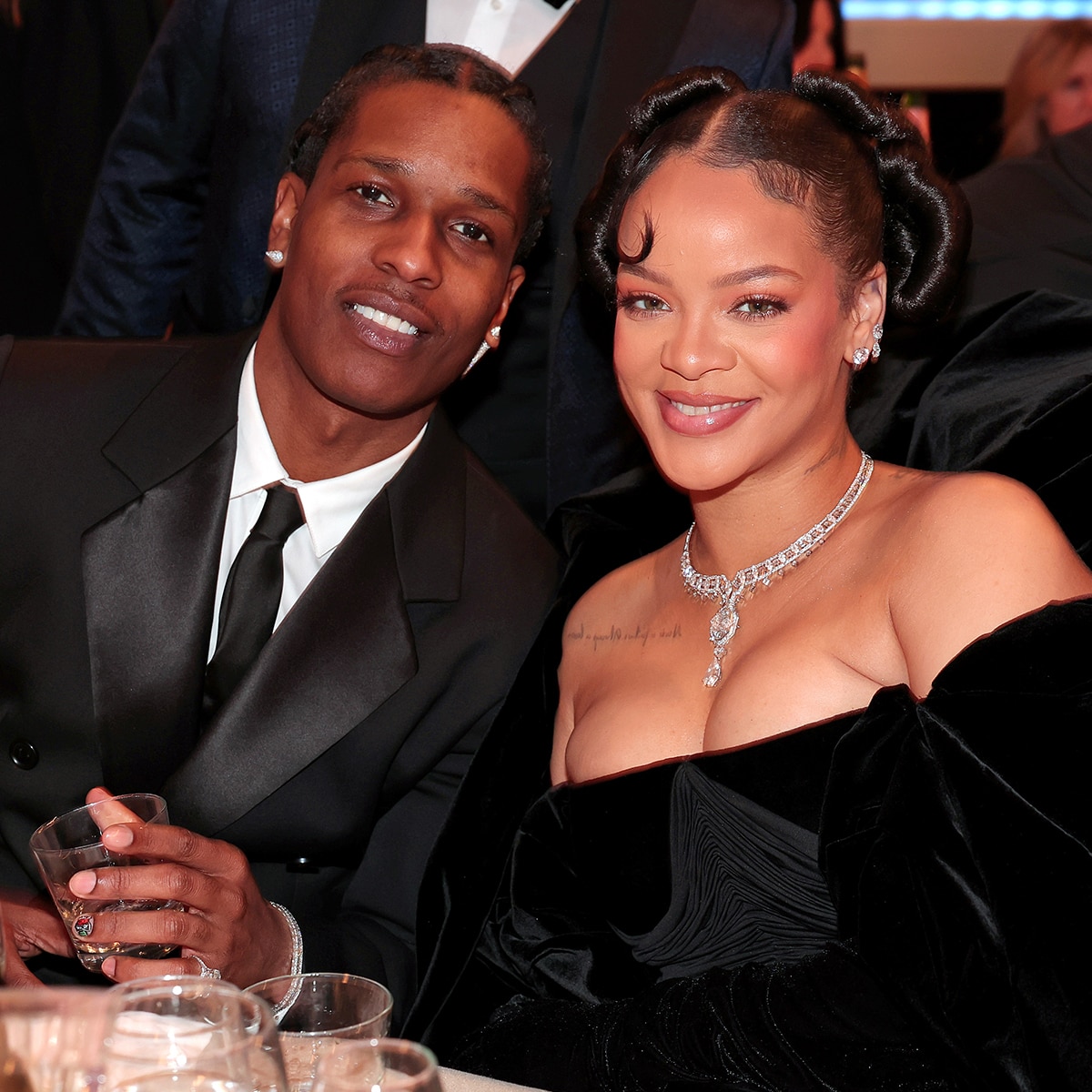 Rihanna, ASAP Rocky, 2023 Golden Globe Awards, Show