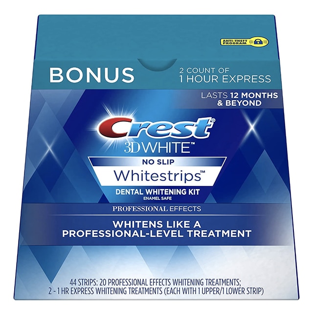 Crest 3D Whitestrips, Glamorous White, Teeth Whitening Strip Kit, 32 Strips  (16 Count Pack) -Packaging may vary