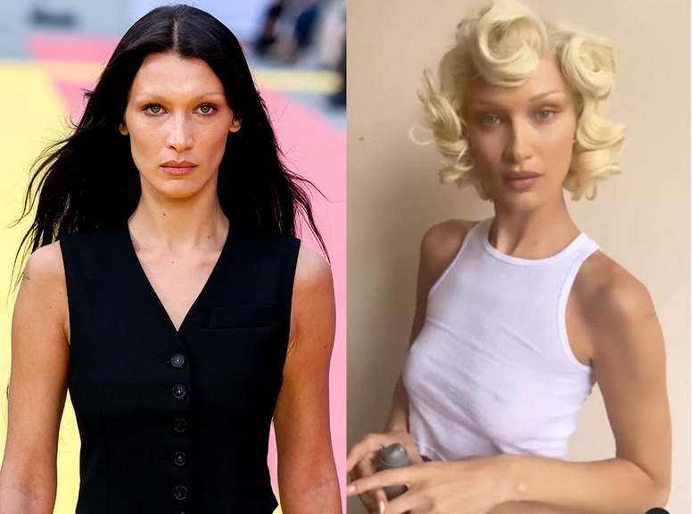 Bella Hadid, Hair Transformation