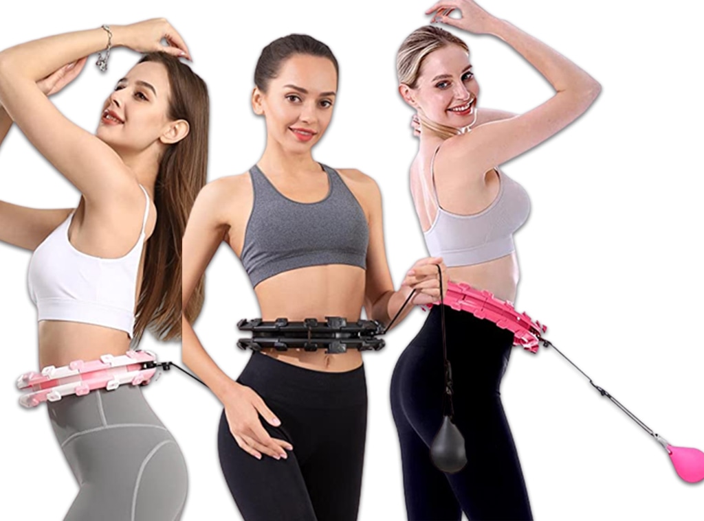 This Weighted Fitness Hoop Has 8,700+ 5-Star Reviews & Is Easy to Use