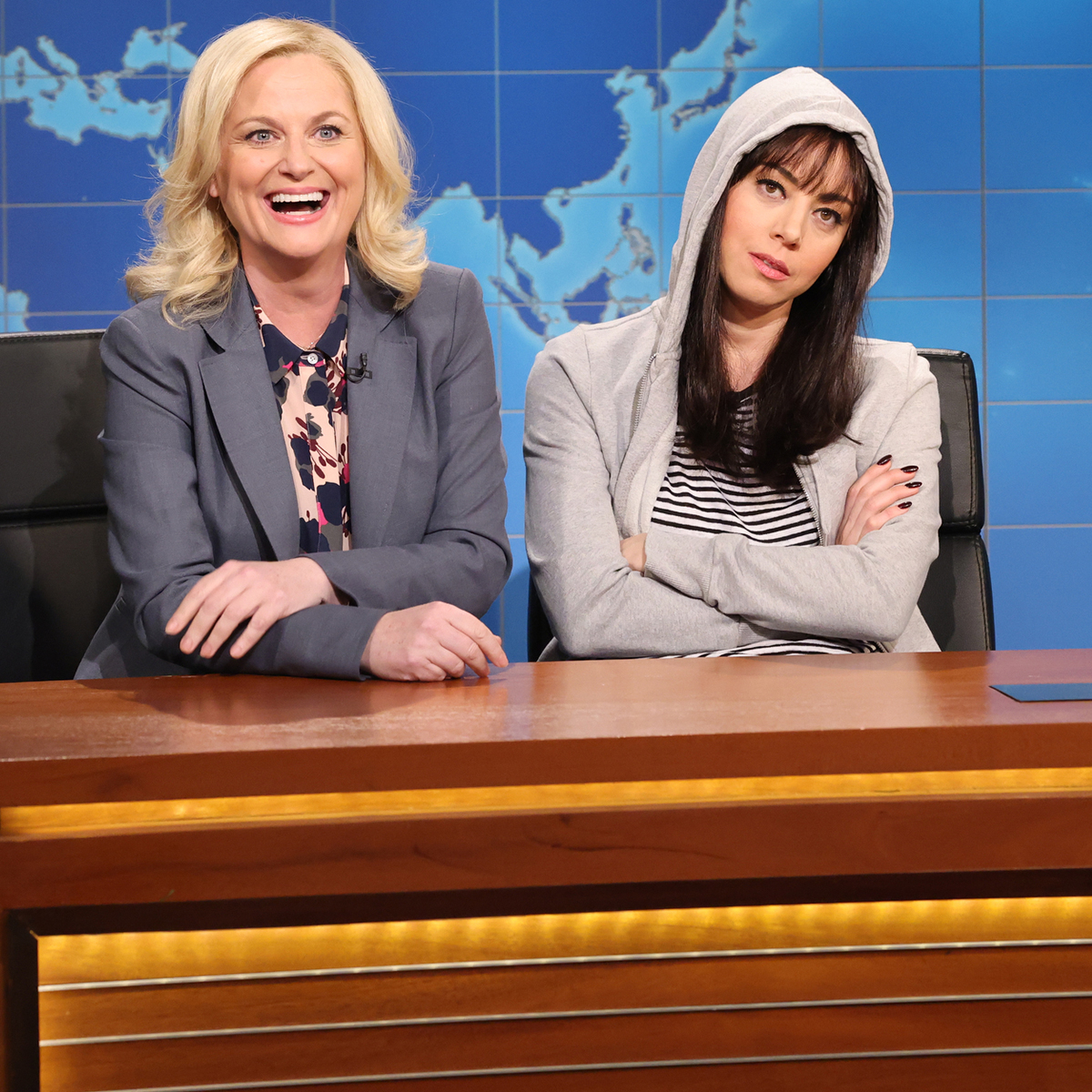 Aubrey Plaza Showed Her Range on Star-Studded 'SNL' Featuring Amy Poehler,  Tony Hawk and More January 21, 2023