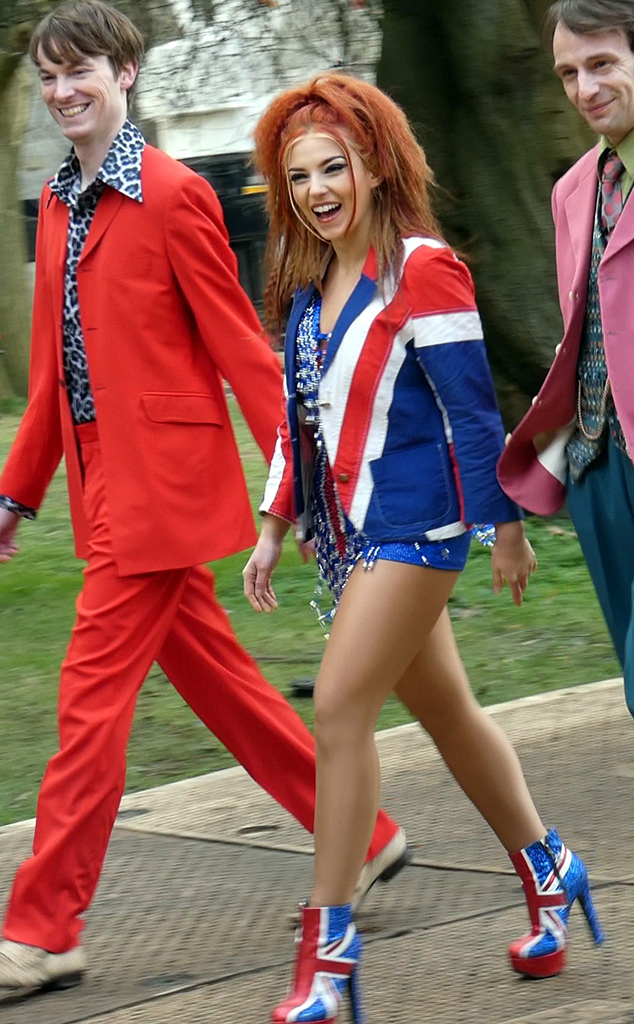 Spice Girls Lookalike Spotted On Set Of 'The Crown' For