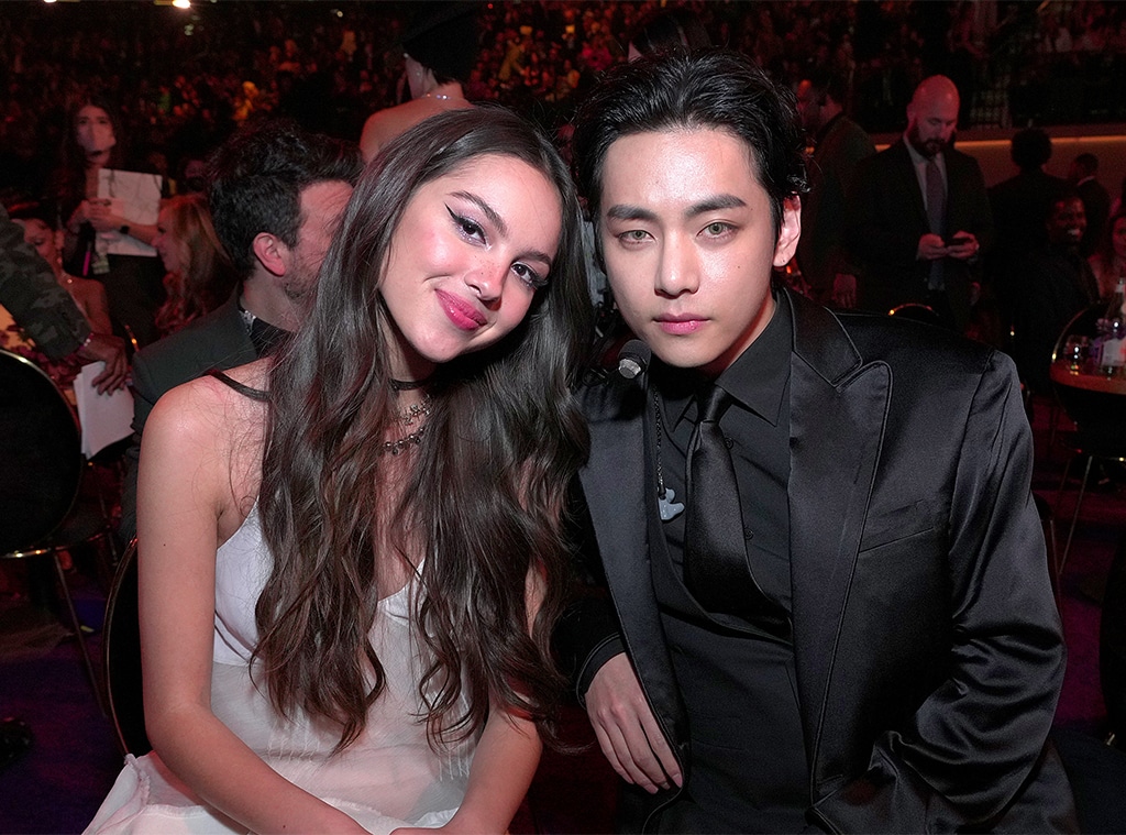 Olivia Rodrigo, V of BTS, 2022 Grammy Awards