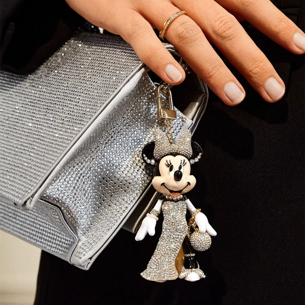 BaubleBar's Minnie Mouse Bag Charms Launch In Time for Valentine's Day