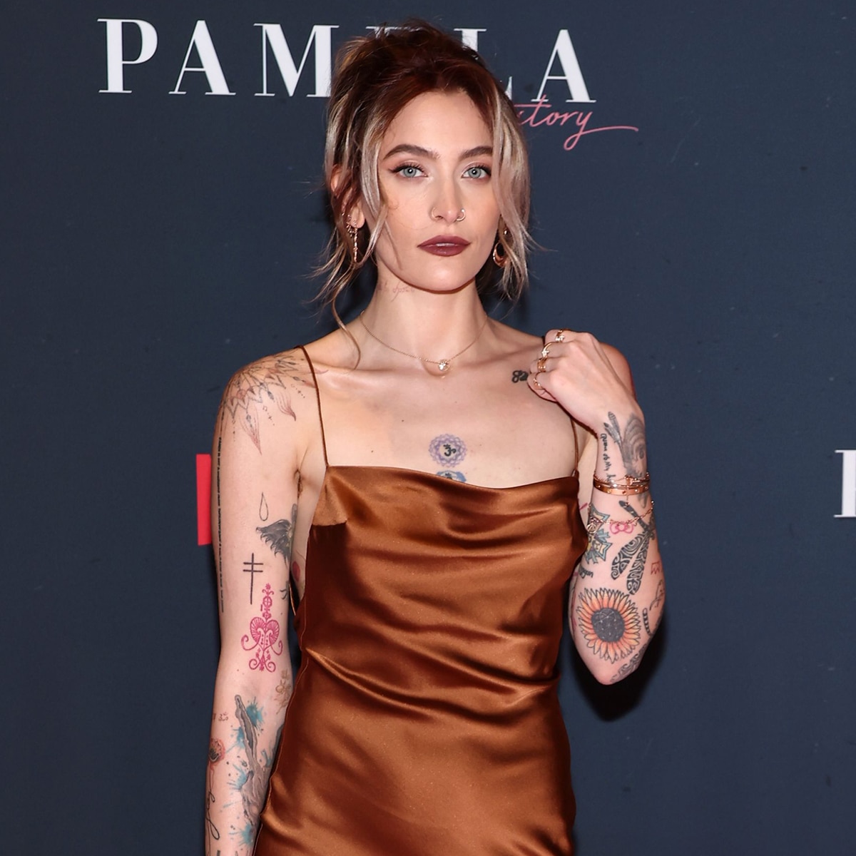 Paris Jackson, Pamela: A Love Story Premiere