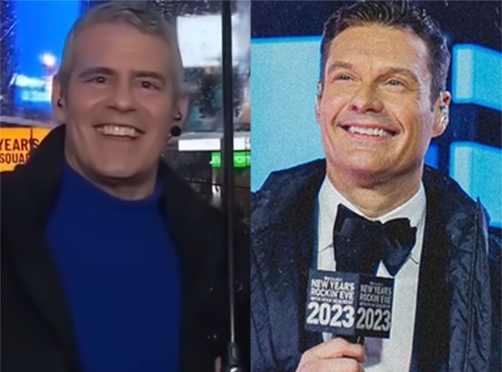 Andy Cohen, Ryan Seacrest, NYE
