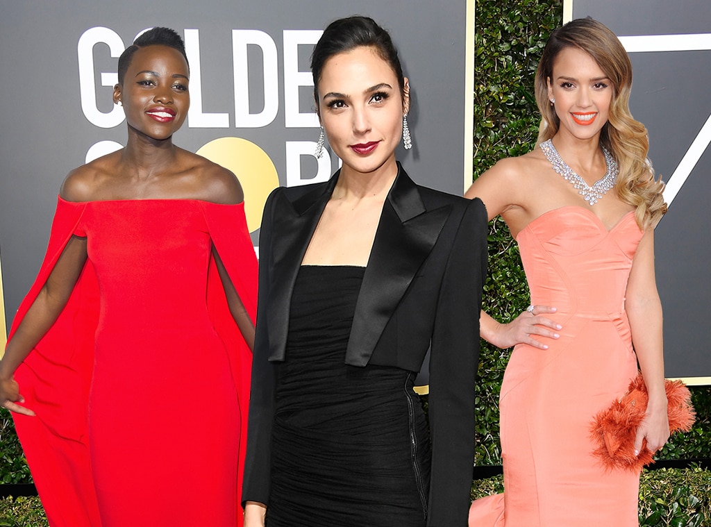 best golden globes fashion