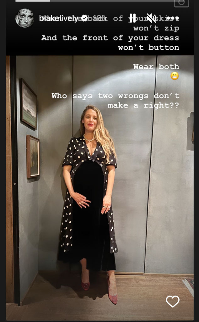 Blake Lively Has a Simple Solution to a Relatable Wardrobe Malfunction