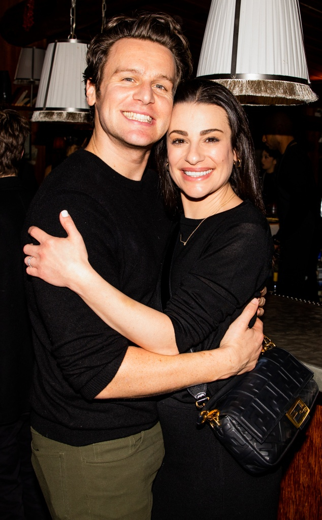 Jonathan Groff, Lea Michele