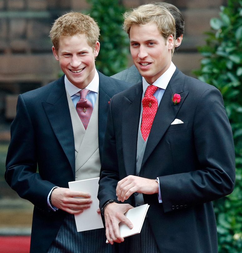 Prince Harry and Prince William, 2004