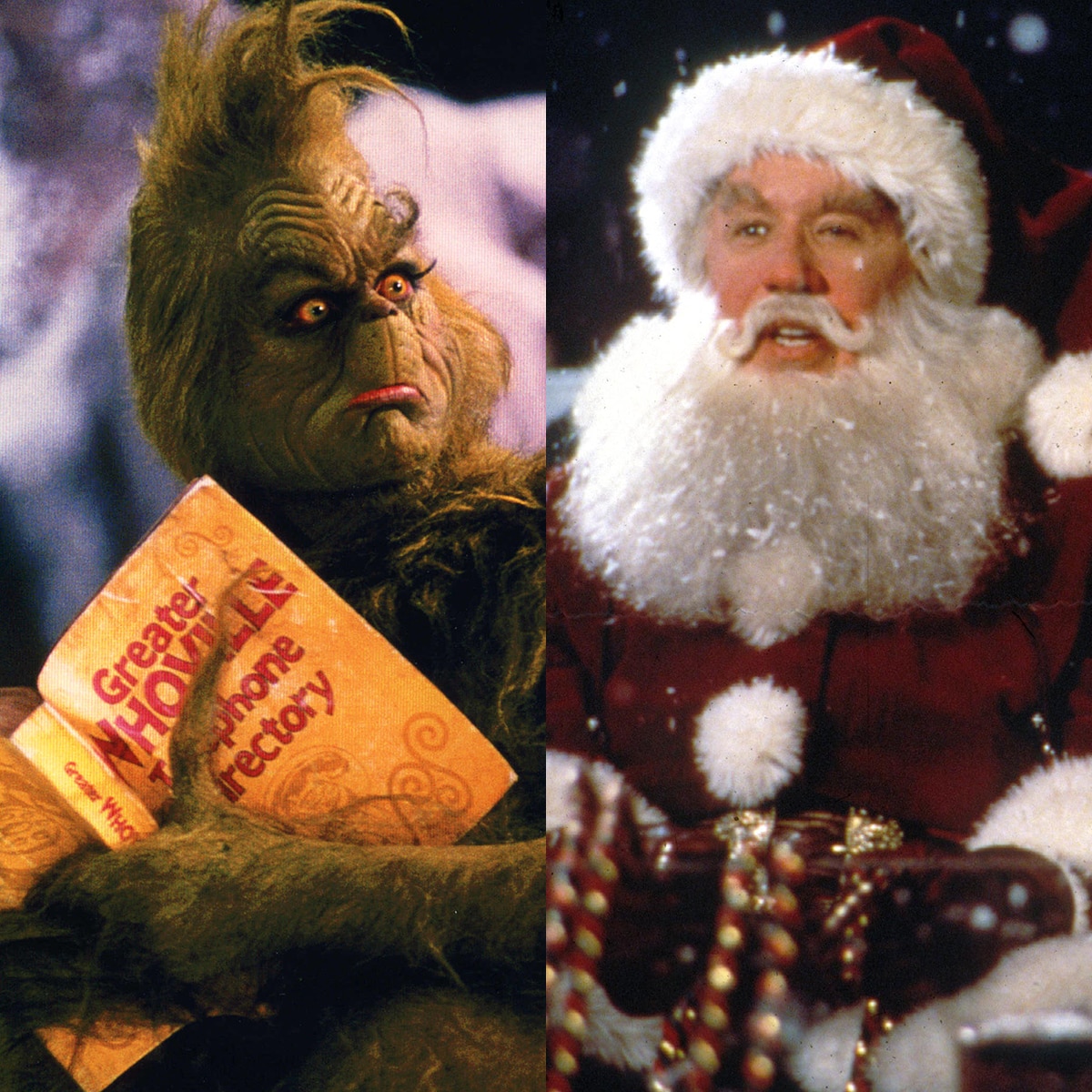 The Grinch, The Santa Clause