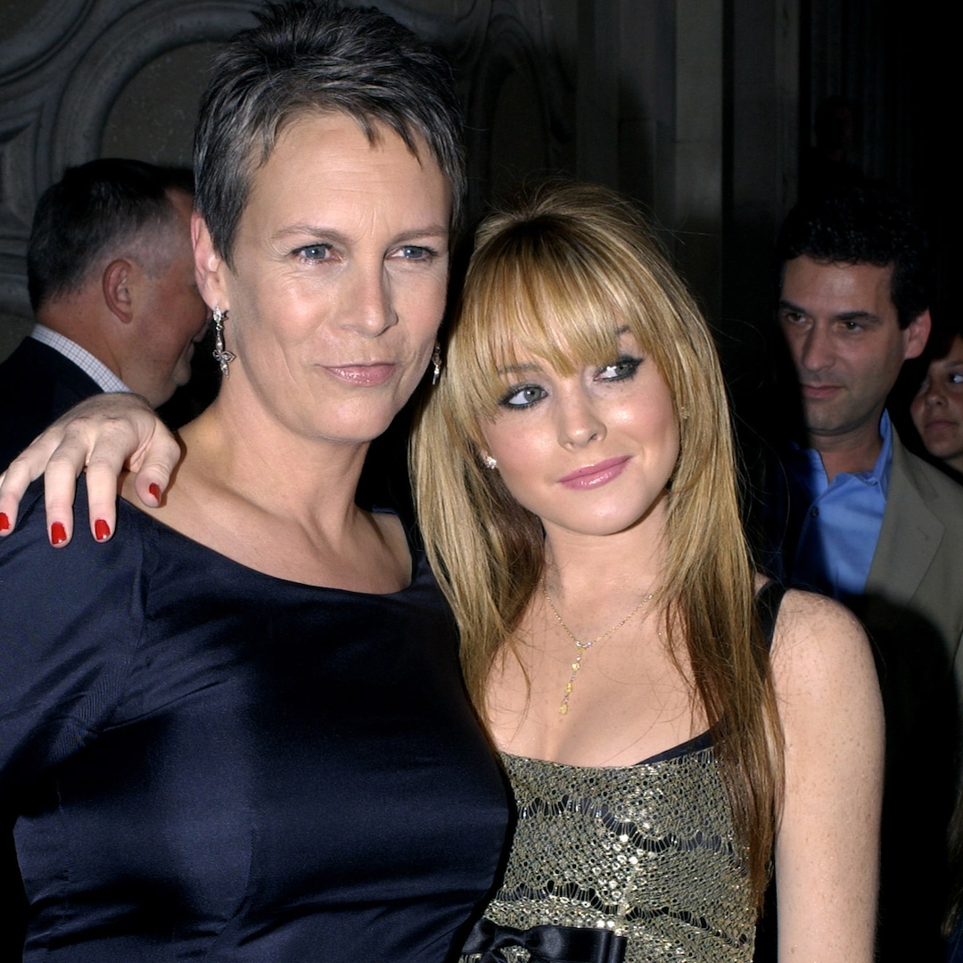 Jamie Lee Curtis Reunites With Lindsay Lohan to Tease the Jamie Lee Curtis Reunites With Lindsay Lohan to Tease the