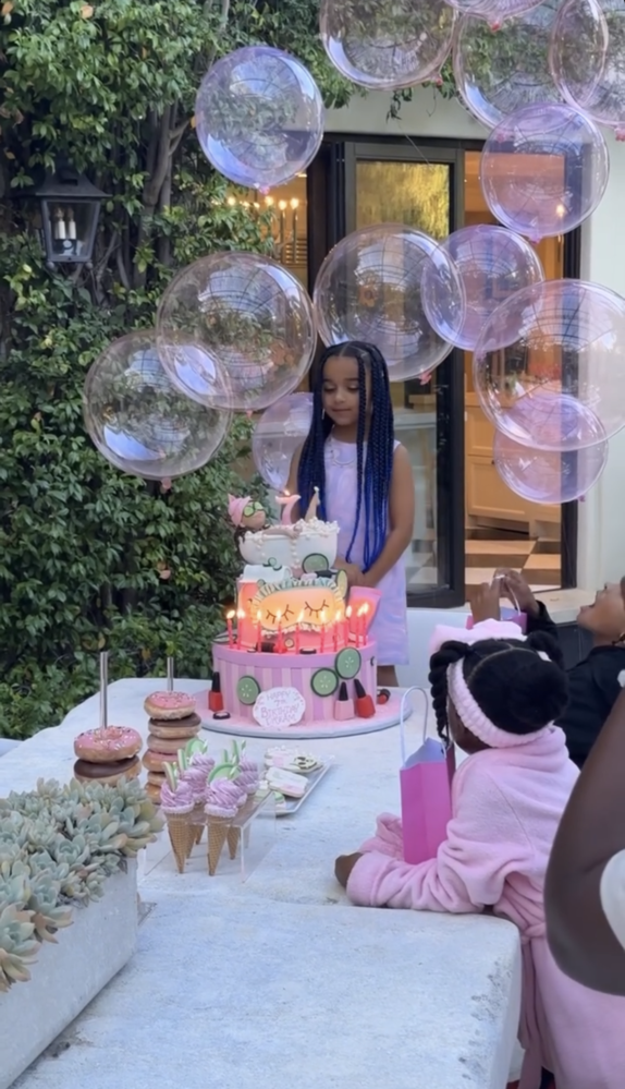 Khloe Kardashian's 7th Birthday Party for Niece Dream Kardashian