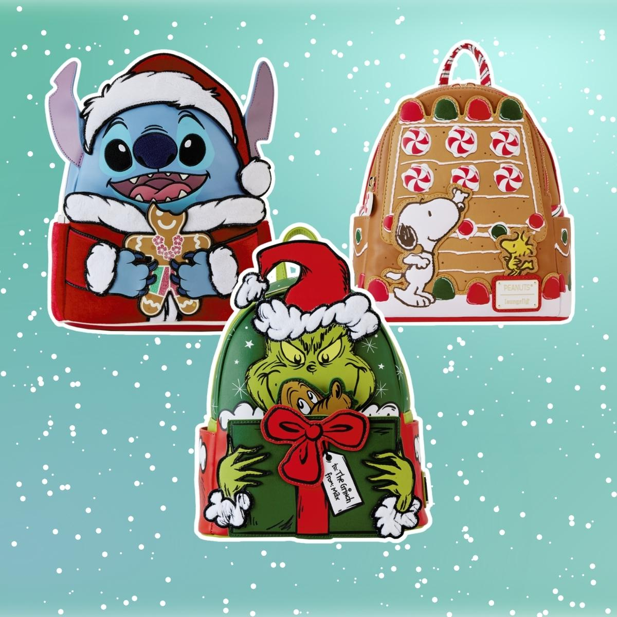 Loungefly Dr. Seuss Grinch Santa Cosplay Mini Backpack 
