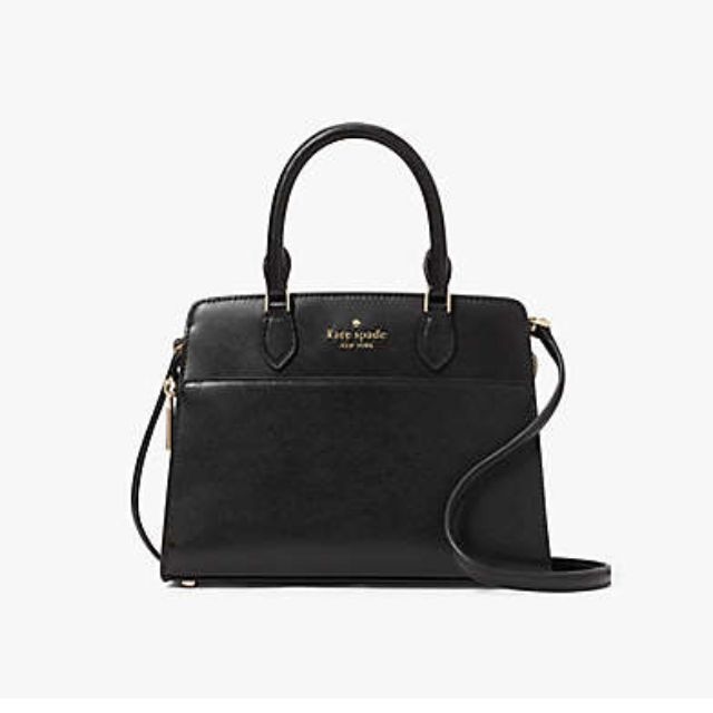 Kate spade black satchel on sale