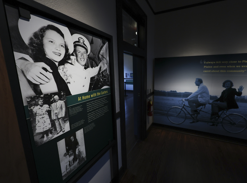 Jimmy Carter, Rosalynn Carter, museum, Plains
