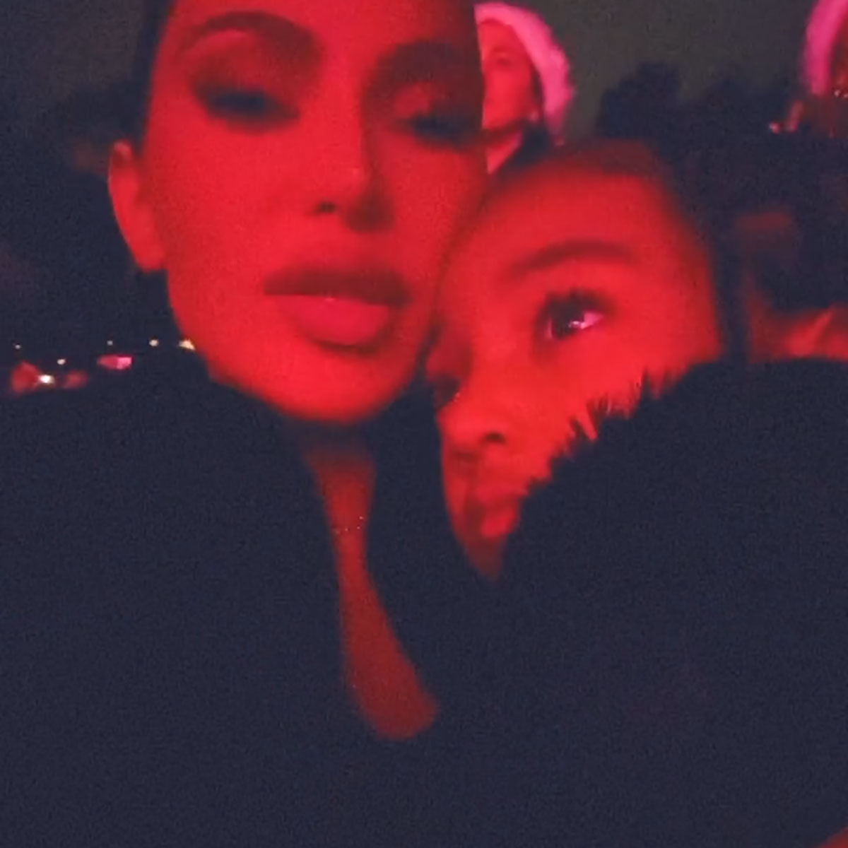 Photos from Kim Kardashian and Family Attend Mariah Carey's 2023