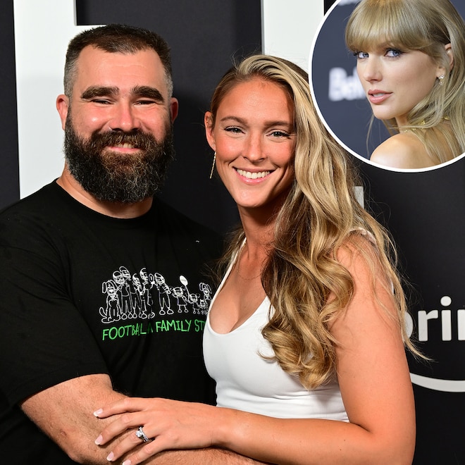 Jason Kelce and Kylie Kelce, Taylor Swift