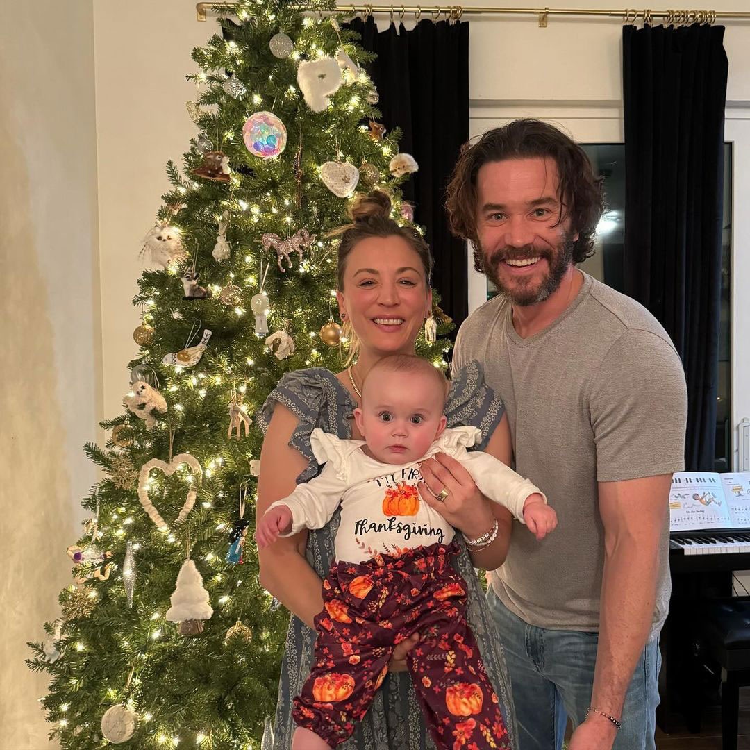 Kaley Cuoco, Tom Pelphrey, Daughter, Matilda, Thanksgiving 2023, Instagram
