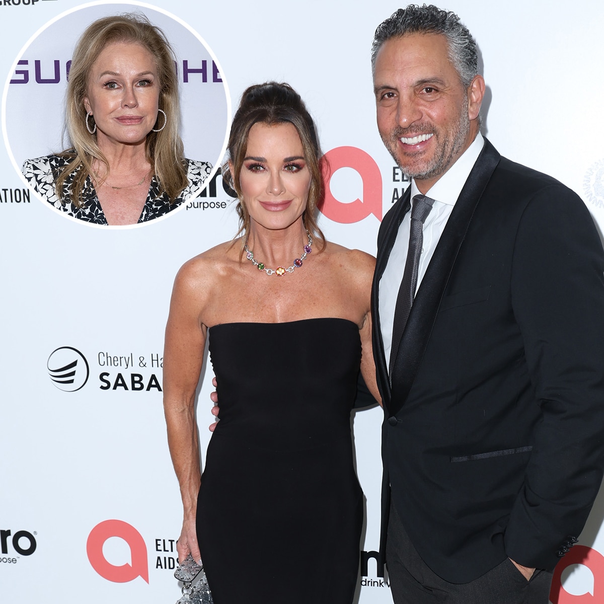 Kathy Hilton, Kyle Richards, Mauricio Umansky