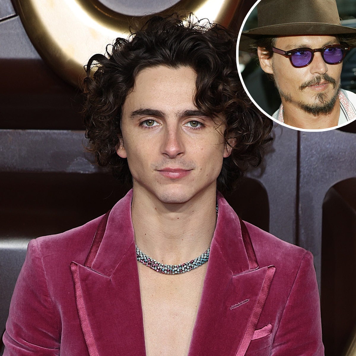 Timothée Chalamet Reveals If He Asked Johnny Depp for Wonka Advice