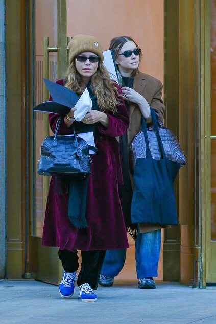 Mary-Kate, Ashley Olsen Prove They're Two of a Kind During Rare Outing