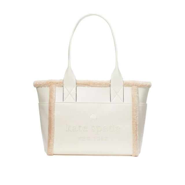 Ash street logo triple compartment tote online