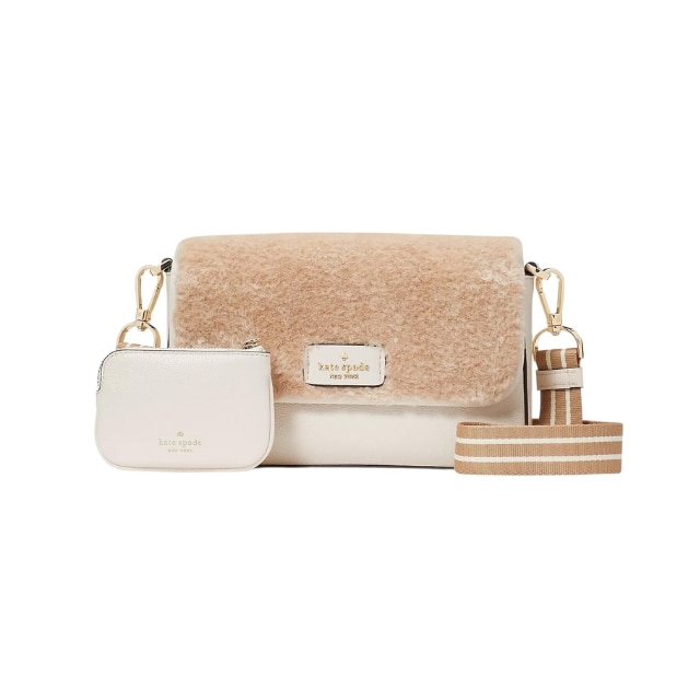 Kate spade shearling 2025 bag