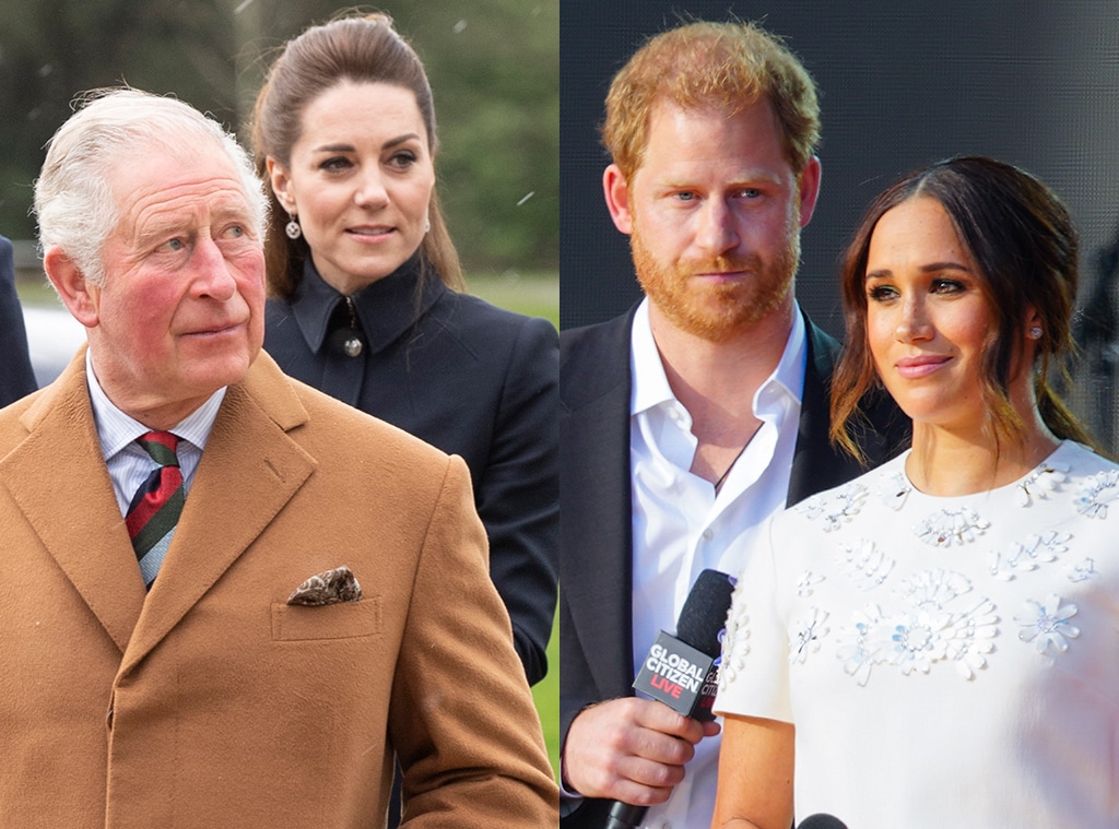 Meghan Markle, Prince Harry, King Charles III, Kate Middleton