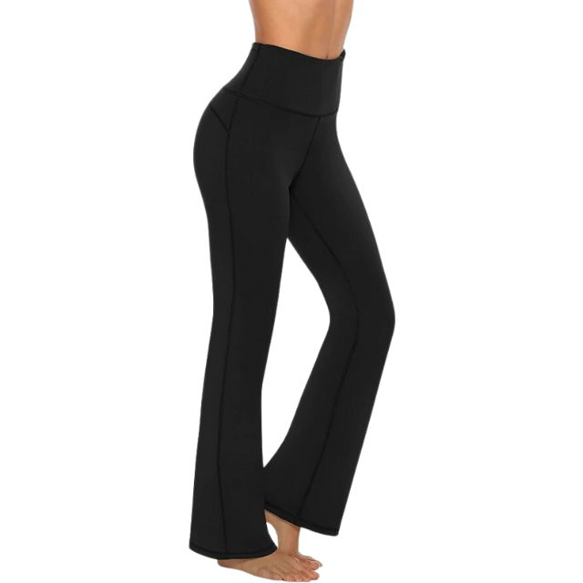  Ewedoos Womens Yoga Pants with Pockets High Waisted Pants Wide Leg  Yoga Pants Boot Cut Yoga Pants Dress Pants Work Pants Black : Clothing,  Shoes & Jewelry