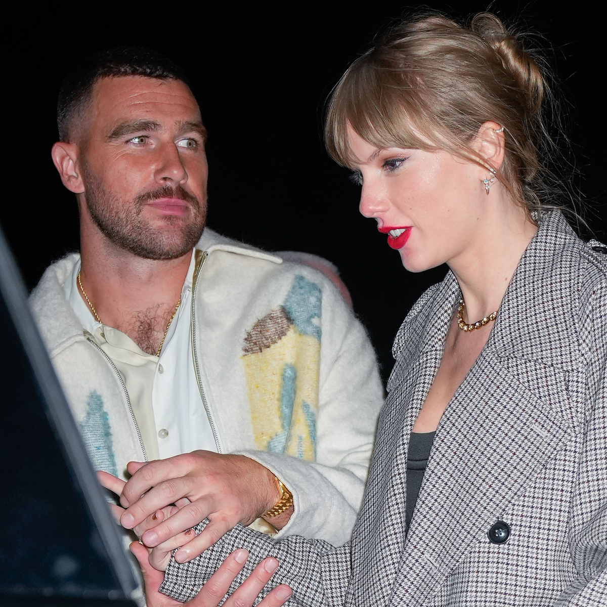 Travis Kelce Is Taylor Swift’s Biggest Fan at Her Argentina Concert