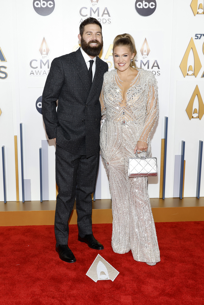 CMA Awards 2023, Jordan Davis and Kristen Davis