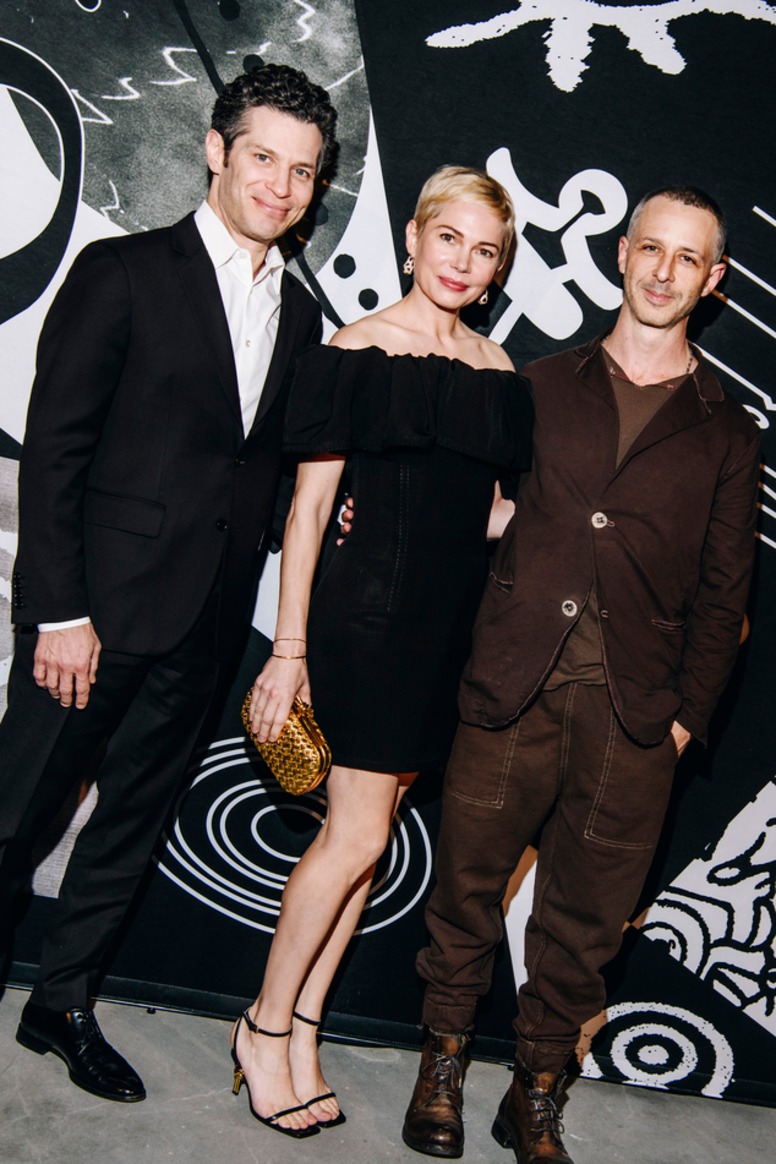 Thomas Kail, Michelle Williams and Jeremy Strong