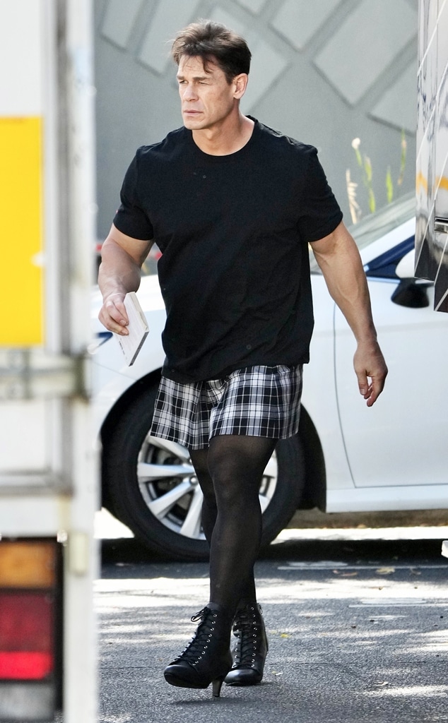 Did John Cena Wear a Skirt