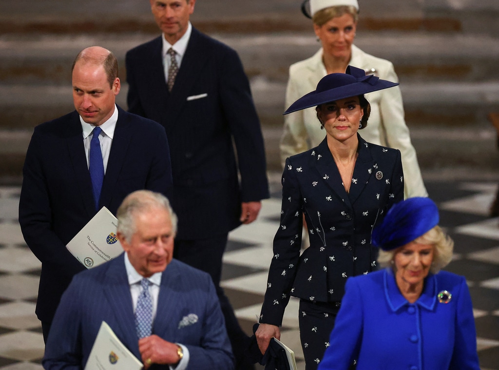 Kate Middleton, Commonwealth Day Service, 2023, Prince William, King Charles, Camilla