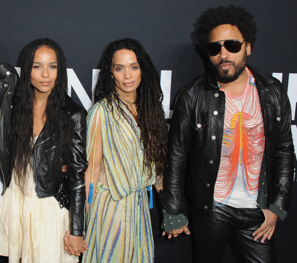 Zoe Kravitz, Lenny Kravitz, Lisa Bonet, Nepo Babies