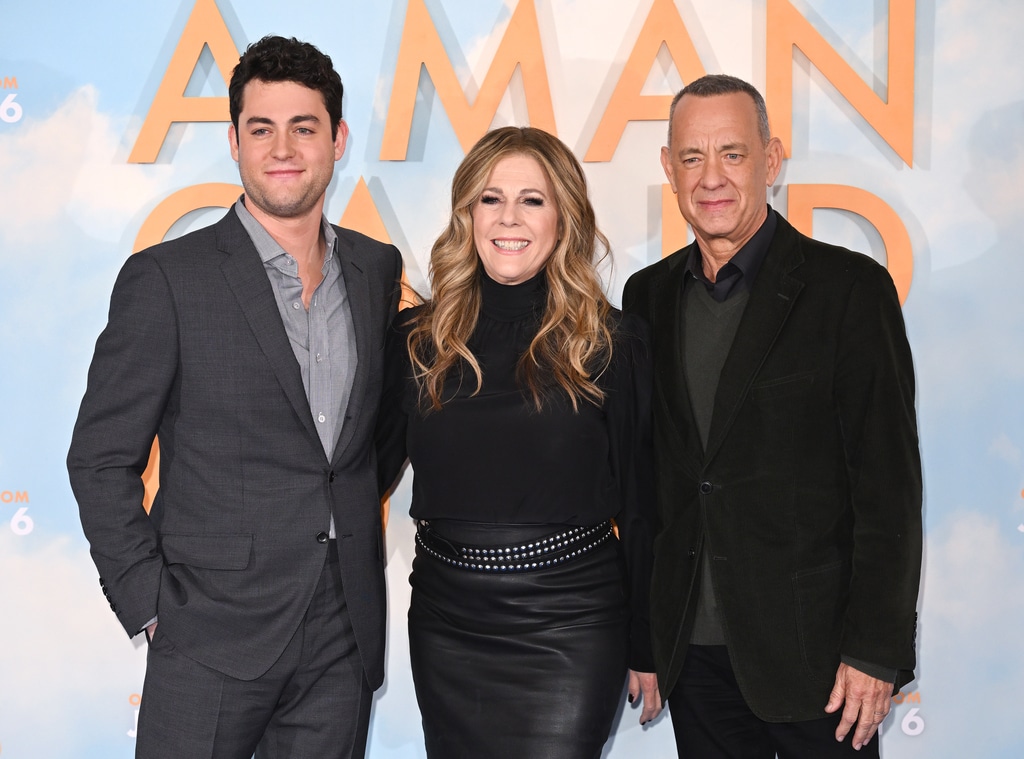 Tom Hanks, Truman Hanks, Rita Wilson, Nepo Babies