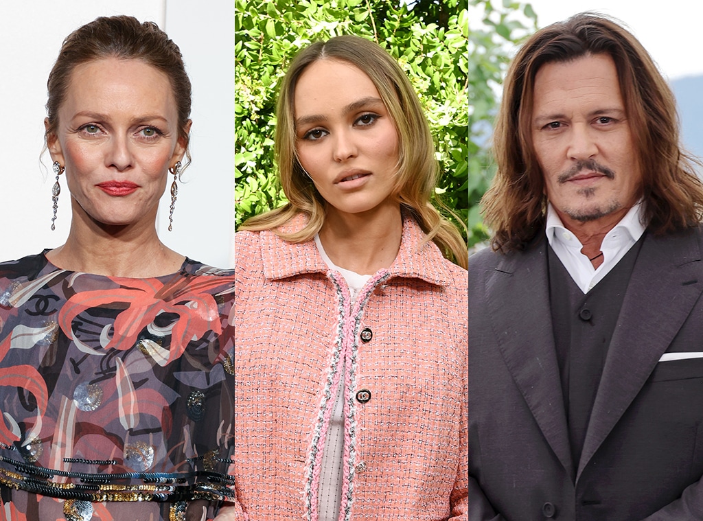 Vanessa Paradis, Lily-Rose Depp, Johnny Depp