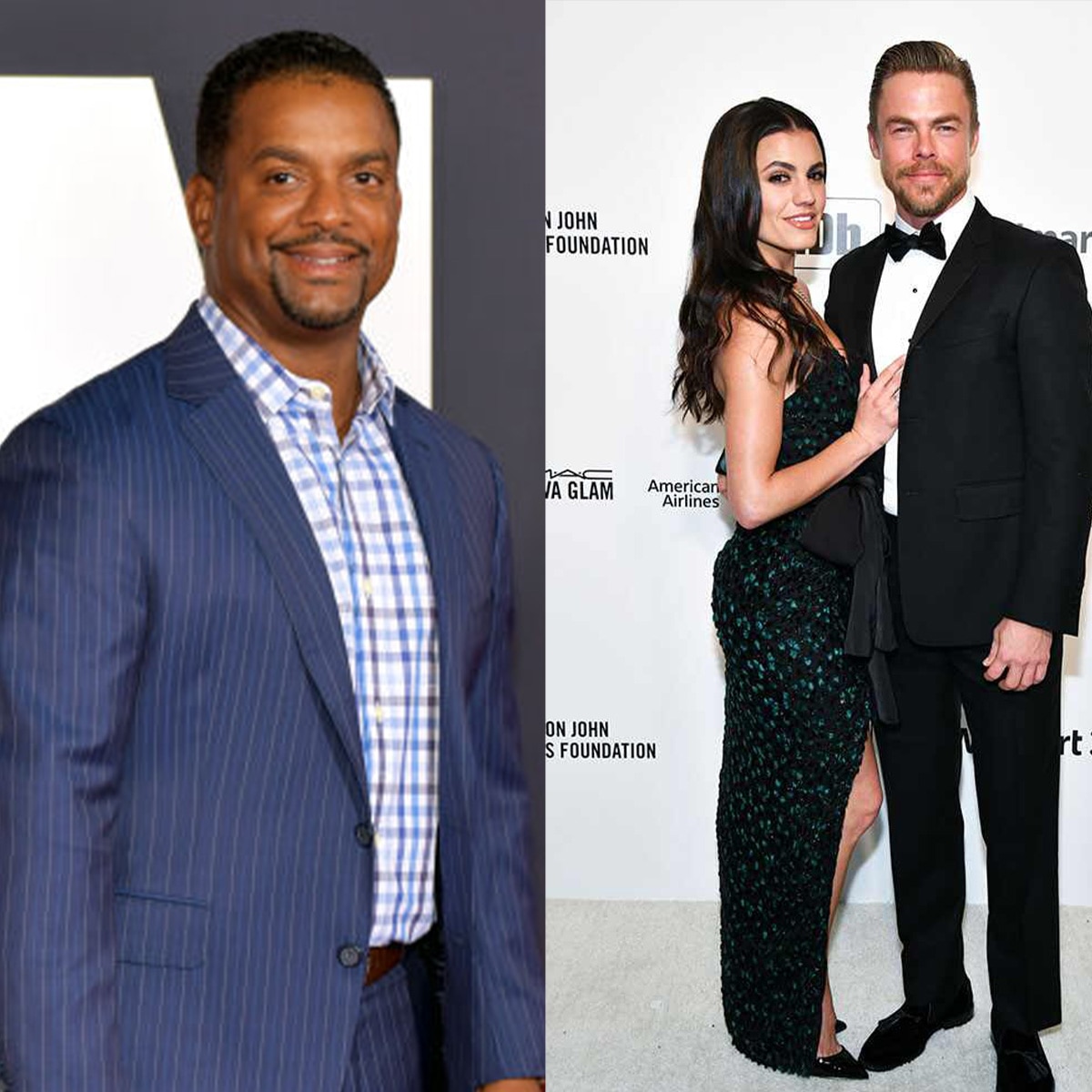 Alfonso Ribeiro, Derek Hough, Hayley Erbert